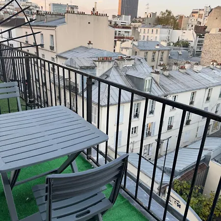 Fantastic & Terrace Montparnasse Apartment
