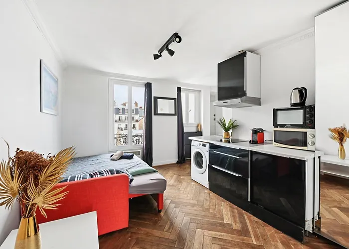 شقة Fantastic & Terrace Montparnasse باريس
